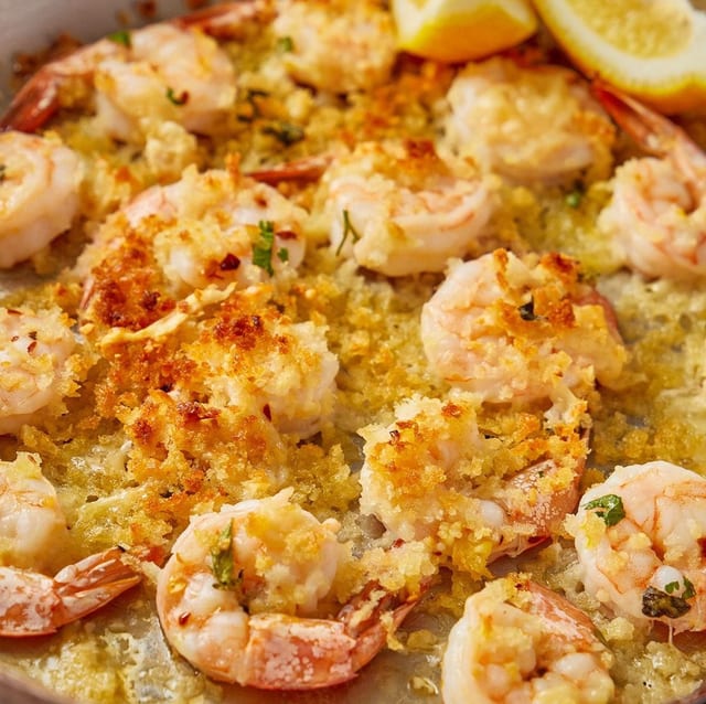 Seafood or Shrimp Oreganata.