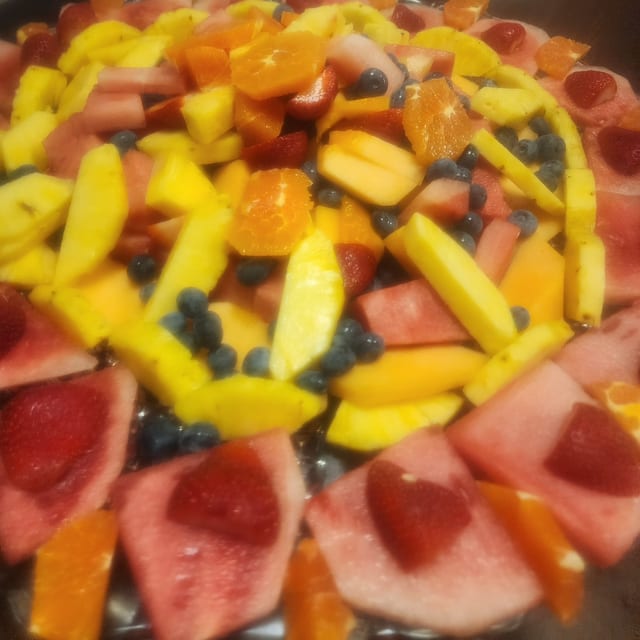 Fresh Fruit in Season.
