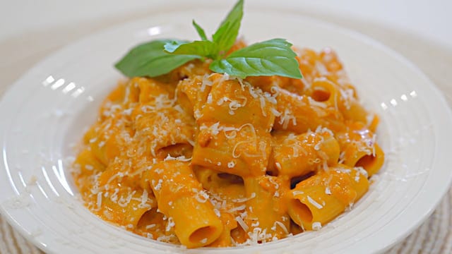 Rigatoni Alla Vodka.