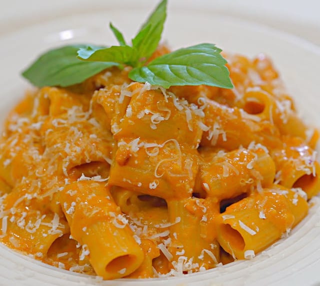 Rigatoni Alla Vodka.