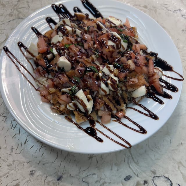 Chicken Bruschetta Alla Milanese.