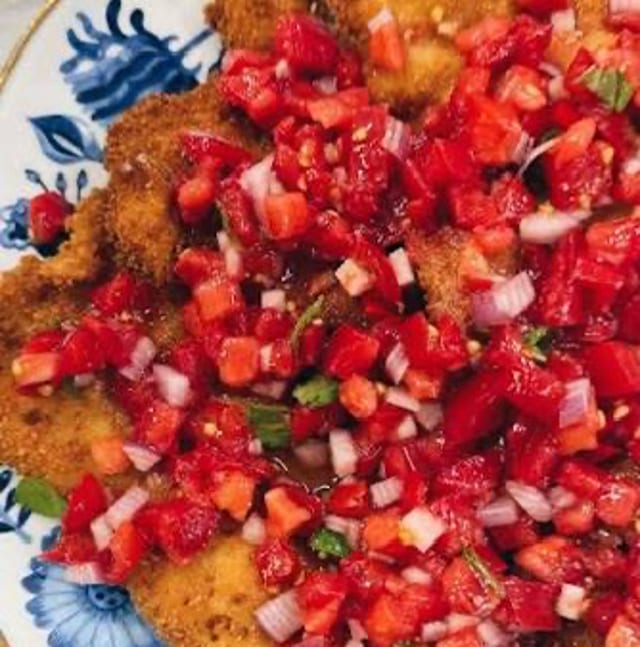 Bruschetta Alla Milanese.