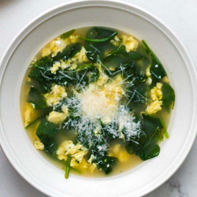 Stracciatella Soup.
