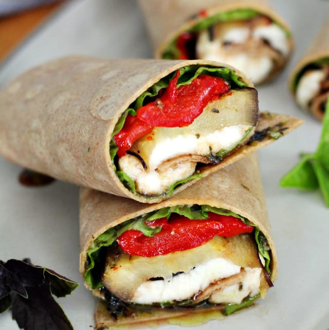 Eggplant Wrap.