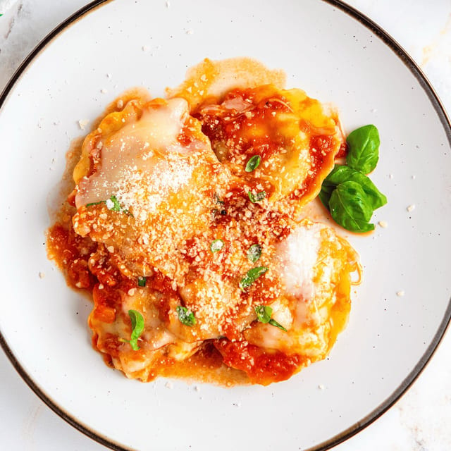 Baked Ravioli.
