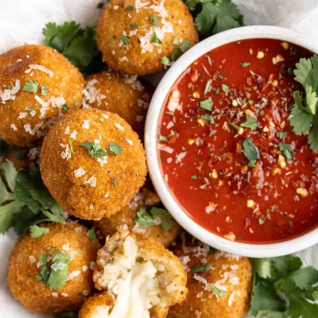 Homemade Rice Balls.