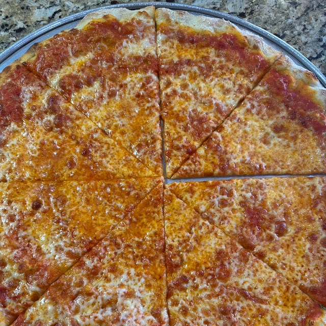Regular Cheese Pizza.