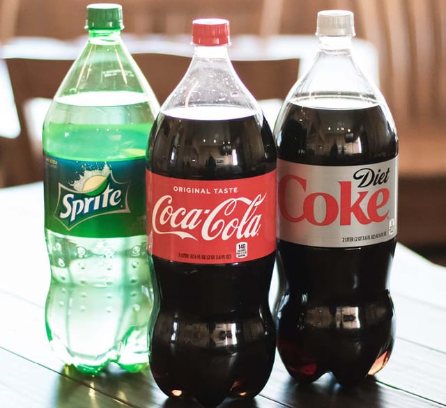 2 liter Sodas.