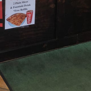 2 Slices Plain Pizza with Fountain Soda