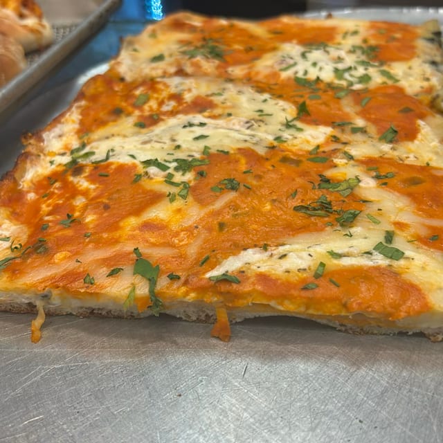 Vodka & Fresh Mozzarella Slice.