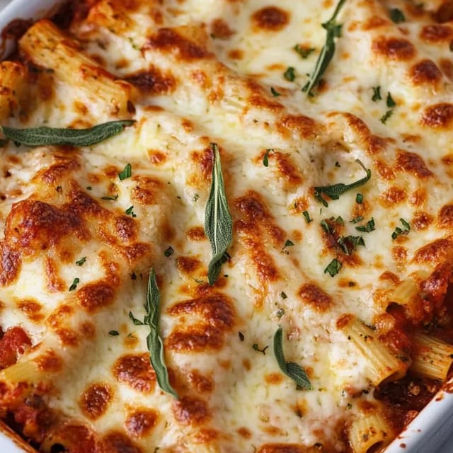 Baked Ziti.