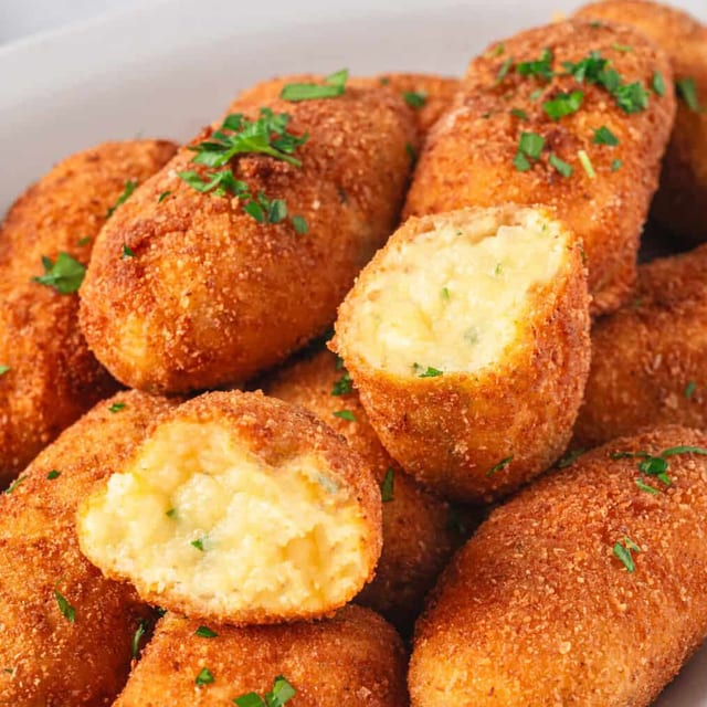 Potato Croquette.