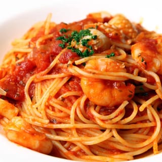 Spaghetti Shrimp Marinara