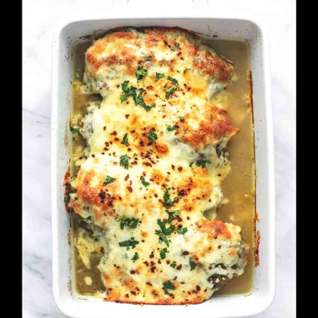 Chicken Verdi.