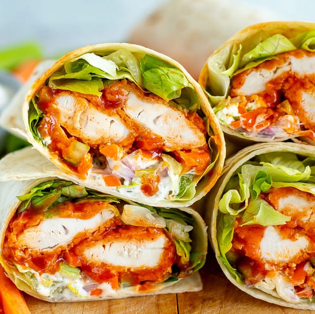 Buffalo Chicken Wrap.