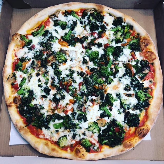 Vegetable Pizza.
