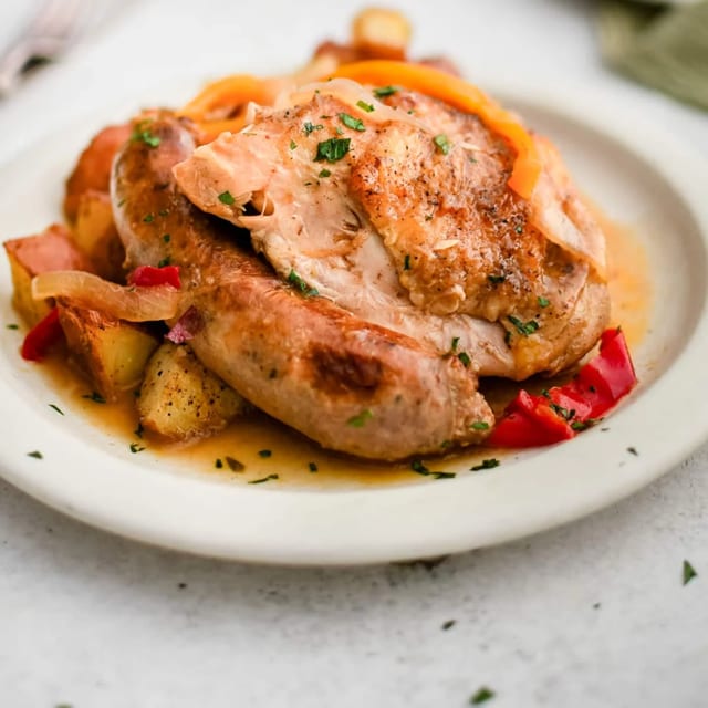 Chicken Scarpariello.