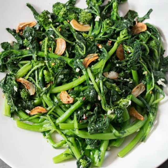 Sautéed Broccoli Rabe (Seasonal).