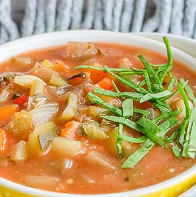 Minestrone Soup.