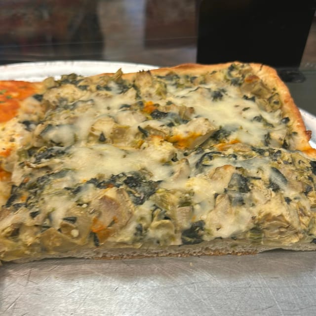 Spinach & Artichoke Slice.