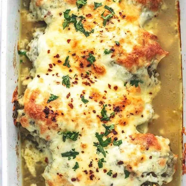 Chicken Verdi.