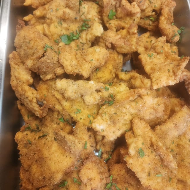 Golden Fried Chicken Fingers.
