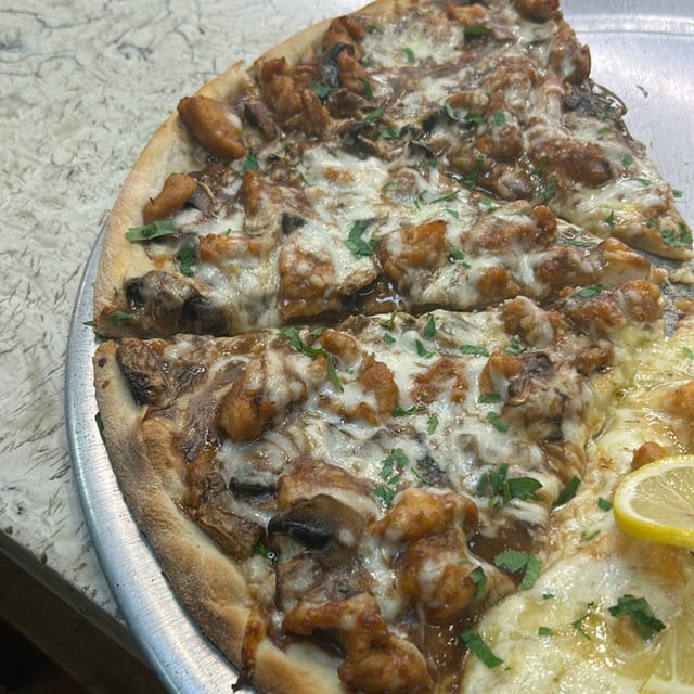 Chicken Marsala Slice.