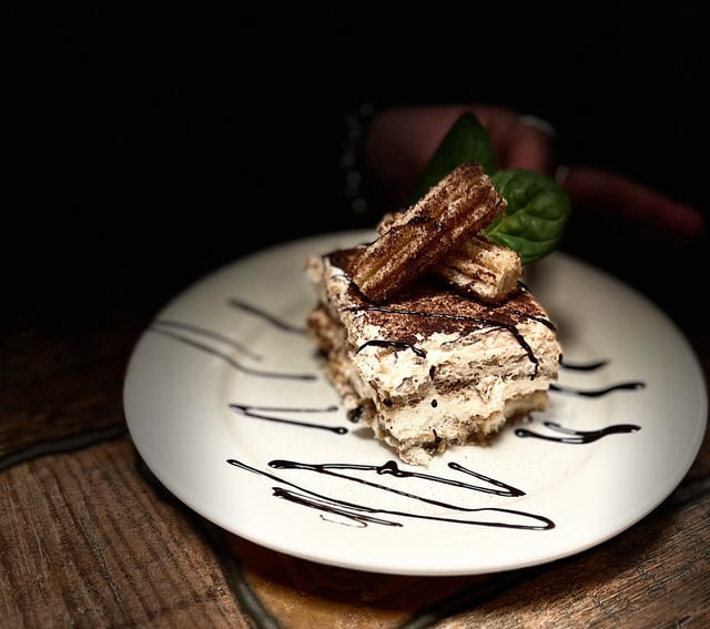 Traditional Tiramisu.