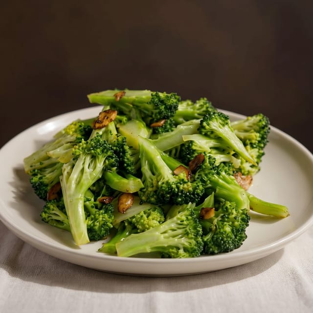 Sautéed Broccoli.