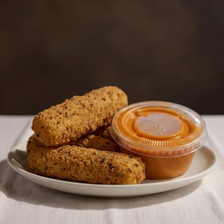 Mozzarella Sticks or Zucchini Sticks