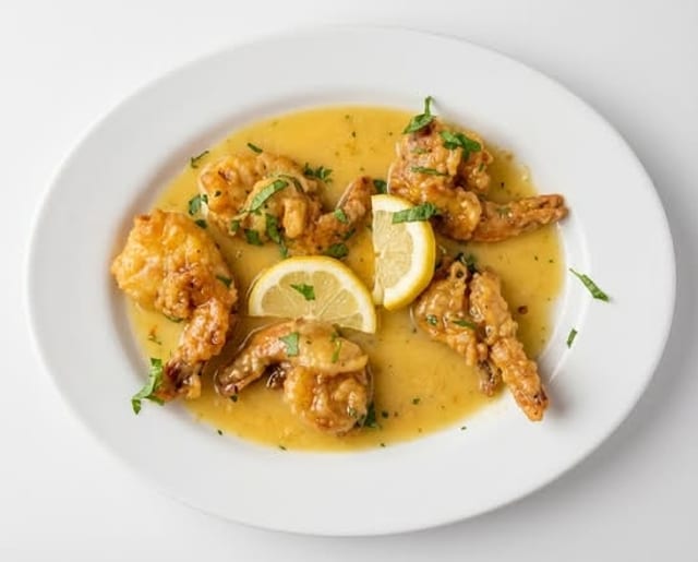 Shrimp Francese Hero.