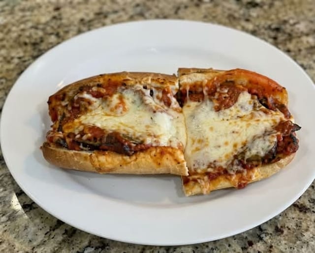 Eggplant Parmigiana.