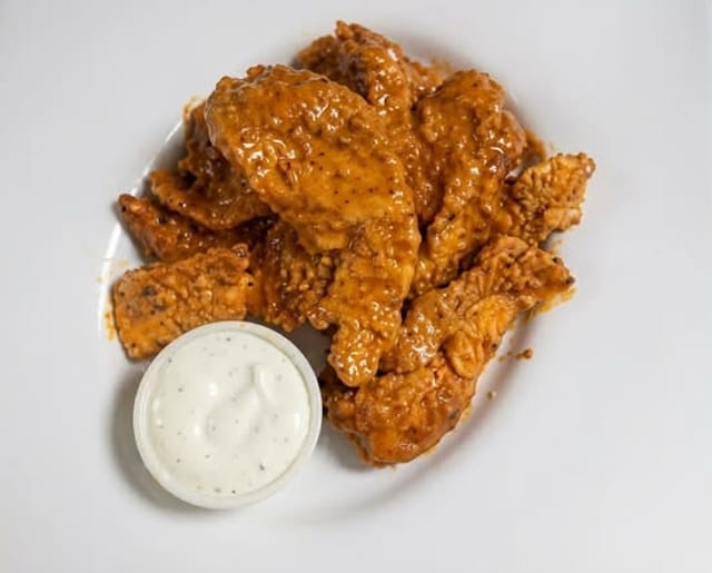 BBQ or Buffalo Chicken.